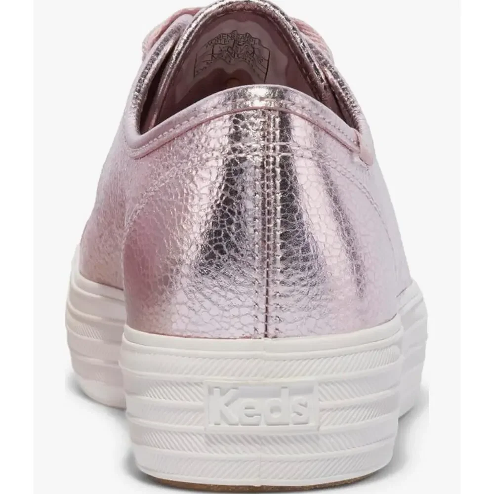 KEDS women's Triple kick leather sneaker size 8‎